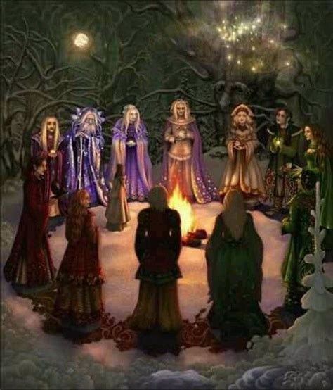 Group of the wintry witch